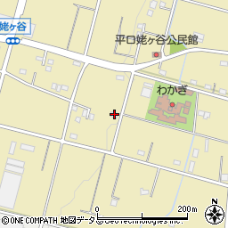 静岡県浜松市浜名区平口5438周辺の地図