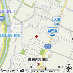 兵庫県加古川市西神吉町大国655周辺の地図