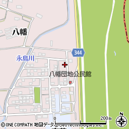 静岡県浜松市浜名区八幡493-81周辺の地図