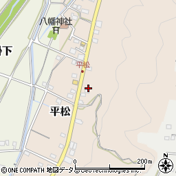 静岡県磐田市平松371周辺の地図