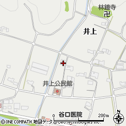 兵庫県三木市志染町井上336周辺の地図