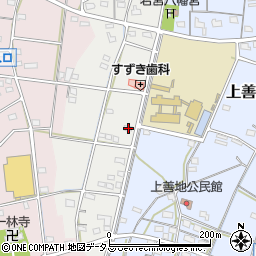 静岡県浜松市浜名区油一色68周辺の地図