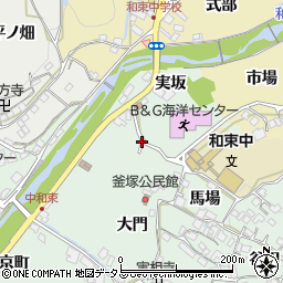 京都府相楽郡和束町釜塚下り松周辺の地図