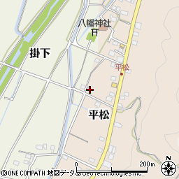 静岡県磐田市平松365周辺の地図