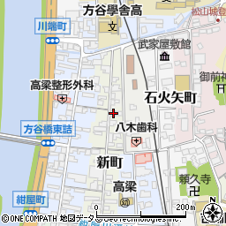 岡山県高梁市新町94周辺の地図