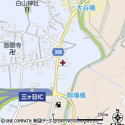 静岡県浜松市浜名区三ヶ日町駒場109-1周辺の地図