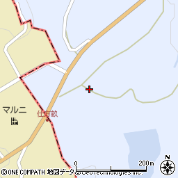 岡山県加賀郡吉備中央町西2630周辺の地図