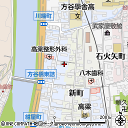 岡山県高梁市本町88周辺の地図