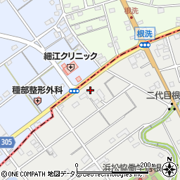 静岡県浜松市中央区根洗町470周辺の地図
