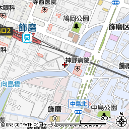 兵庫県姫路市飾磨区玉地763周辺の地図