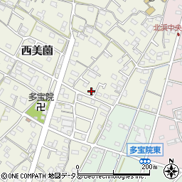 静岡県浜松市浜名区西美薗1210周辺の地図