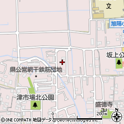 坂上団地第三公園周辺の地図