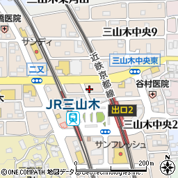 井辻商店周辺の地図