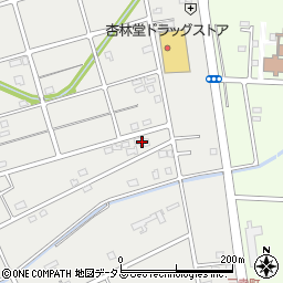 静岡県浜松市中央区根洗町1061周辺の地図
