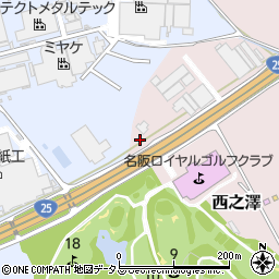株式会社メイハン　名阪営業所周辺の地図