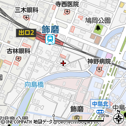 兵庫県姫路市飾磨区玉地7-2周辺の地図