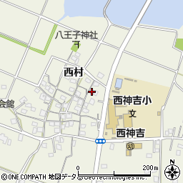 兵庫県加古川市西神吉町西村260周辺の地図