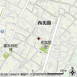 静岡県浜松市浜名区西美薗972-2周辺の地図
