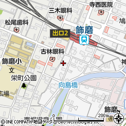 兵庫県姫路市飾磨区玉地27周辺の地図