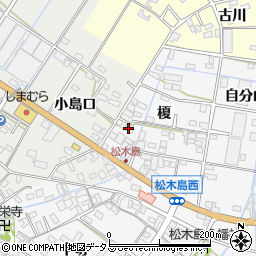 愛知県西尾市一色町松木島榎65周辺の地図