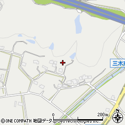 兵庫県三木市志染町井上506周辺の地図