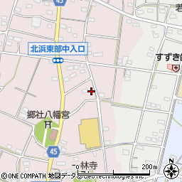 静岡県浜松市浜名区東美薗977周辺の地図