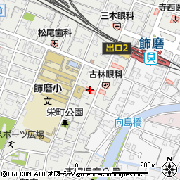 岡本愛育医院周辺の地図