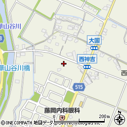 兵庫県加古川市西神吉町大国651周辺の地図