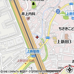 桃山台パレス・モミの木周辺の地図