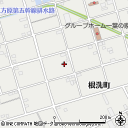 静岡県浜松市中央区根洗町264周辺の地図
