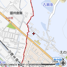 兵庫県高砂市阿弥陀町阿弥陀2374周辺の地図