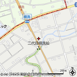静岡県浜松市中央区根洗町429周辺の地図