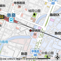 兵庫県姫路市飾磨区玉地756-5周辺の地図