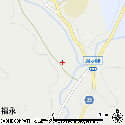 広島県神石郡神石高原町福永1441周辺の地図