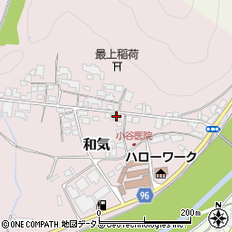 宇高建具店周辺の地図