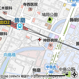 兵庫県姫路市飾磨区玉地782周辺の地図