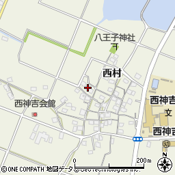 兵庫県加古川市西神吉町西村249周辺の地図