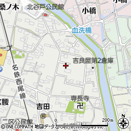 愛知県西尾市吉良町吉田斉藤久46-10周辺の地図
