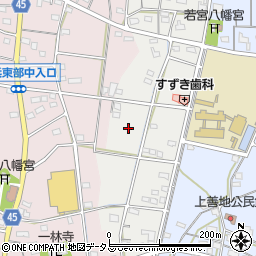 静岡県浜松市浜名区油一色81周辺の地図