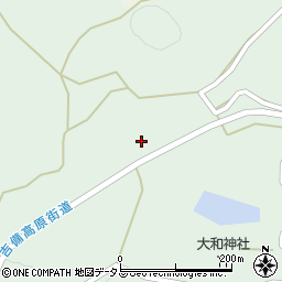 岡山県加賀郡吉備中央町宮地304周辺の地図