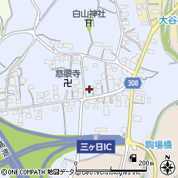 静岡県浜松市浜名区三ヶ日町駒場236周辺の地図