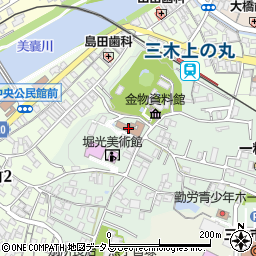 上の丸庁舎周辺の地図