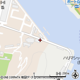 石川島播磨重工労組周辺の地図
