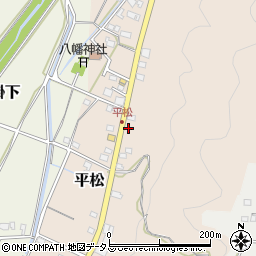 静岡県磐田市平松372周辺の地図