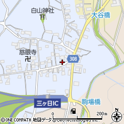 静岡県浜松市浜名区三ヶ日町駒場226周辺の地図