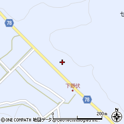 岡山県加賀郡吉備中央町西1122周辺の地図