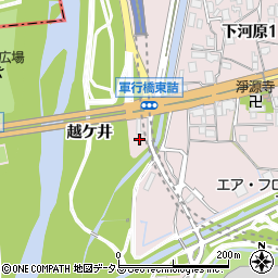 兵庫県伊丹市下河原宮ノ前周辺の地図