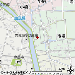 愛知県西尾市吉良町小山田天神周辺の地図