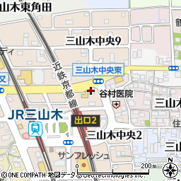京都信用金庫三山木支店周辺の地図