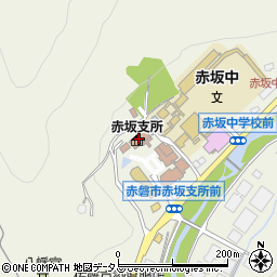 赤磐市役所　建設課土木班周辺の地図
